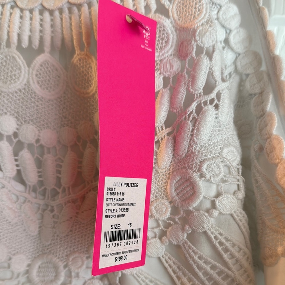 Lilly Pulitzer Britt Cotton Halter Dress - Picture 3 of 5